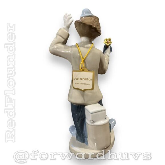 Vintage Paul Sebastian Porcelain CLOWN Figurine - 1993 Limited Edition - Picture 5 of 9